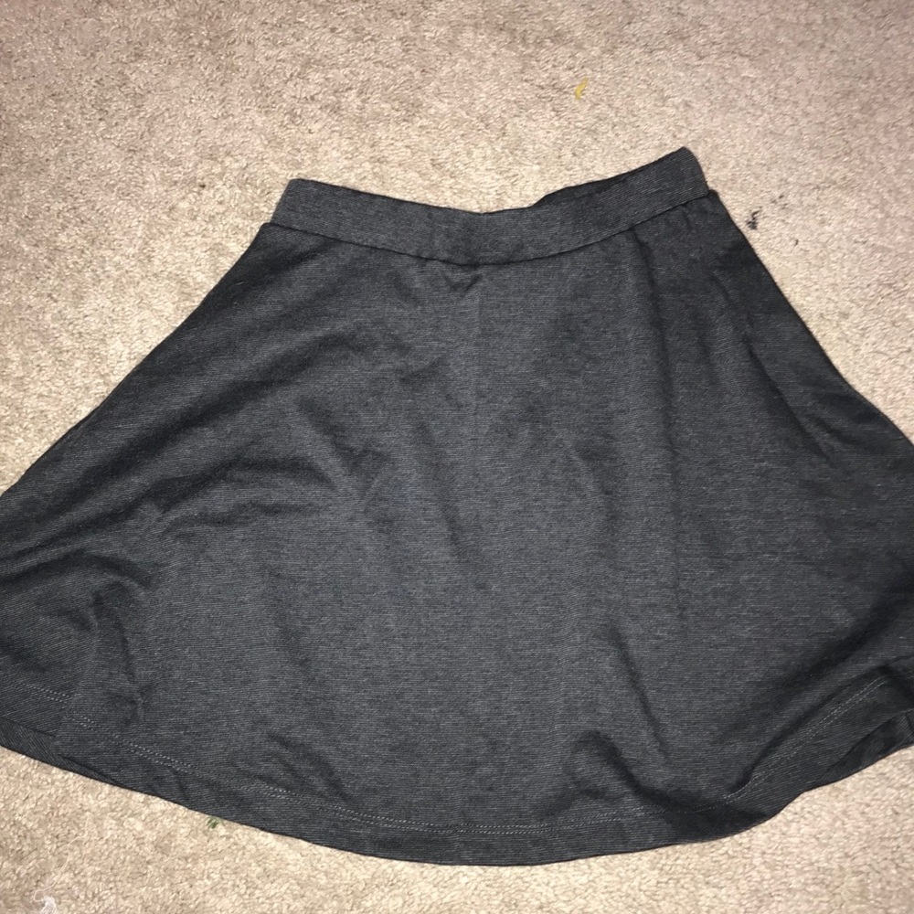 Gray skater skirt